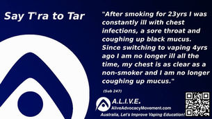 Without All The Tar & Chemicals My Chest Is As Clear As A Non-Smoker - Vaping Consumer