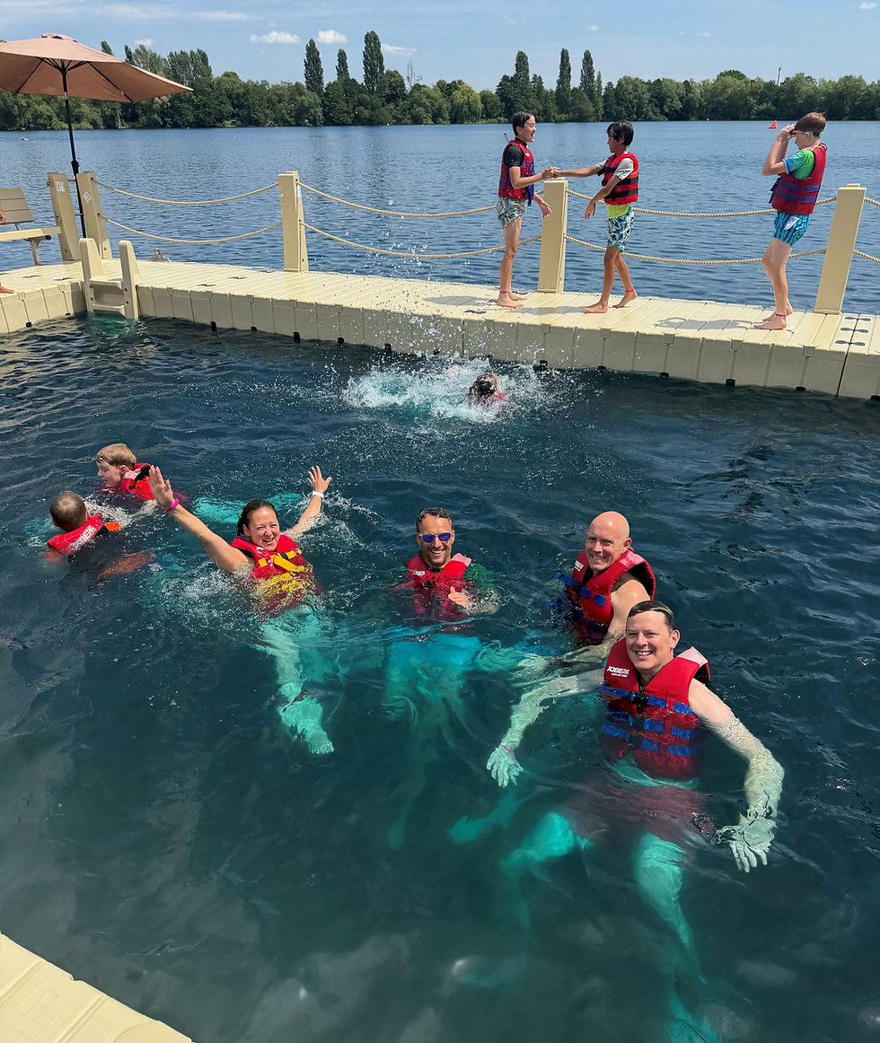 The new Splash Pool at Westhorpe