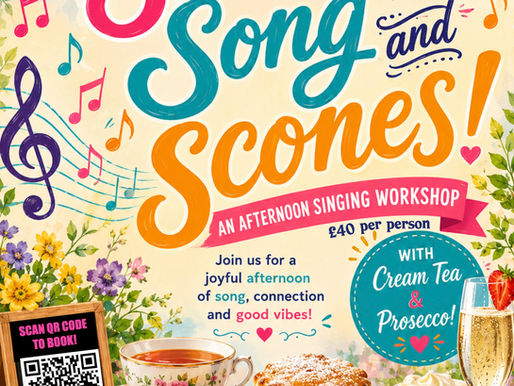 JAM THEATRE Presents Summer, Song, Scones & Prosecco!