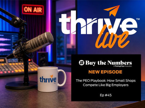 Thrive Live: "Buy the Numbers" Podcast