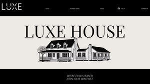 Luxe House Georgetown - Salon Suites, Branding, Graphic Design, Marketing, Website, CRM, Print 