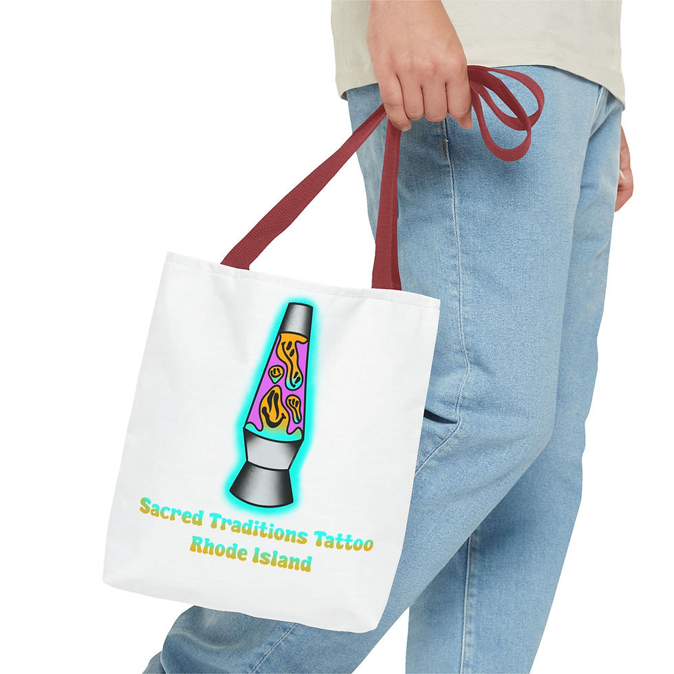Thumbnail: Lava Lamp Tote Bag (AOP)