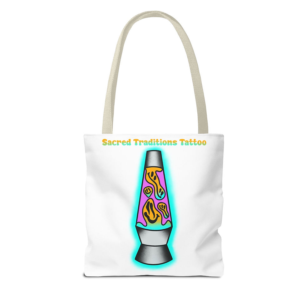 Thumbnail: Lava Lamp Tote Bag (AOP)