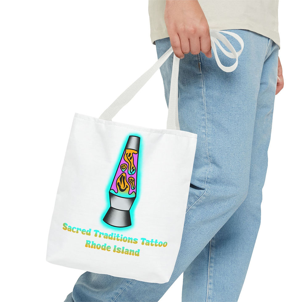 Thumbnail: Lava Lamp Tote Bag (AOP)