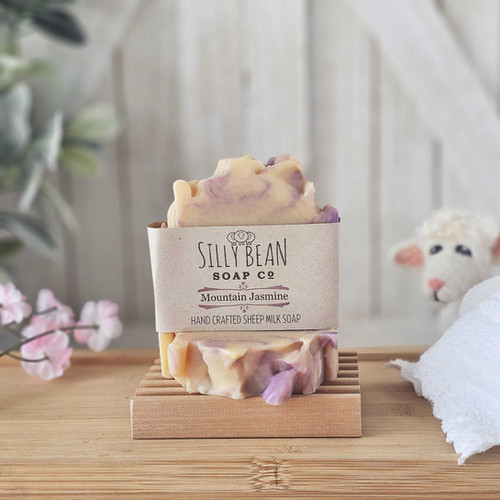 Mountain Jasmine Sheep Milk Soap | Silly Bean Soap Co.