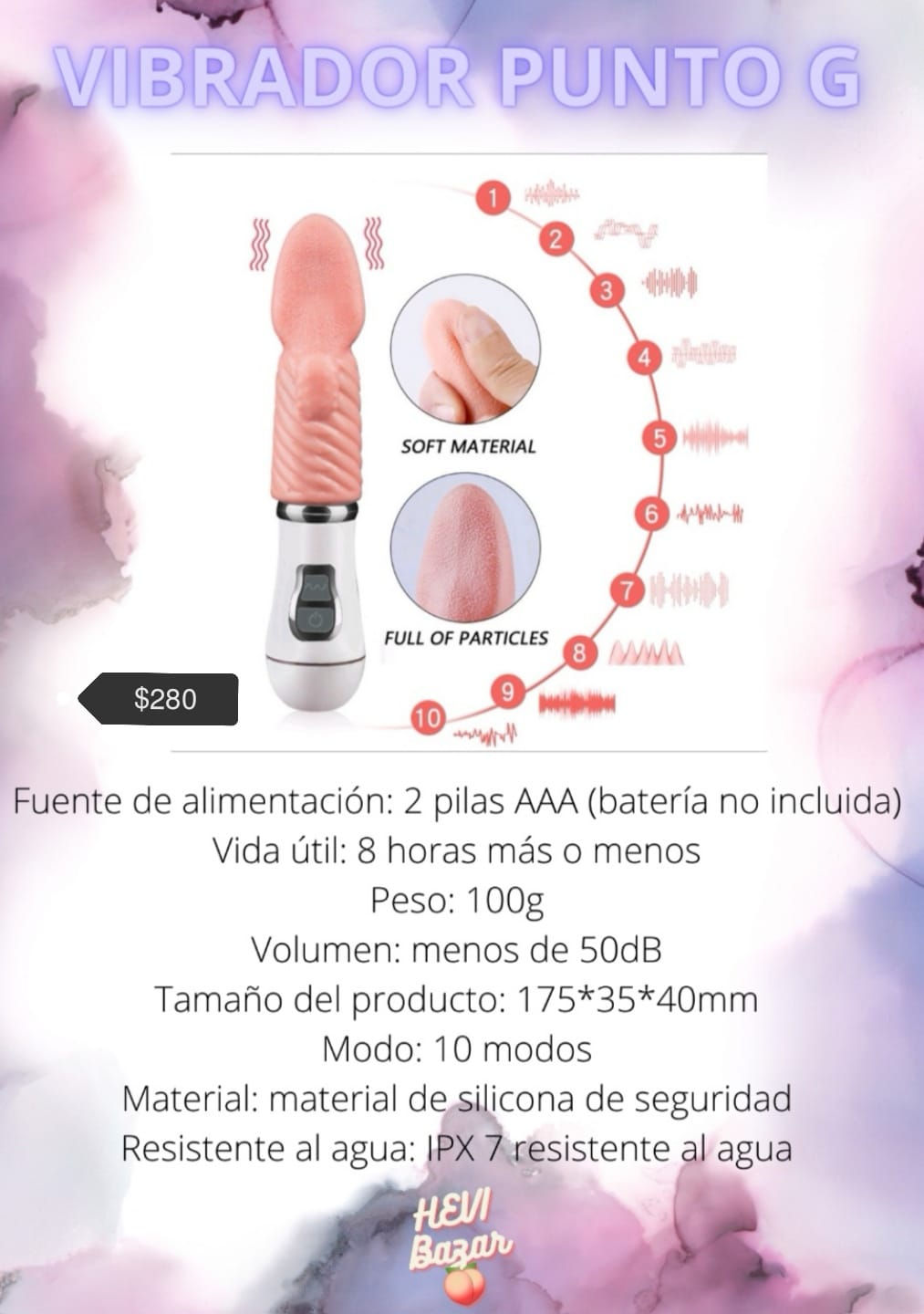 Vibrador punto G