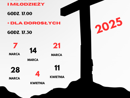 Nabożeństwa Drogi Krzyżowej - zapowiedź