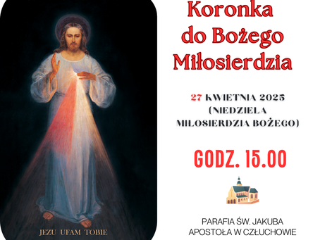 Koronka do Bożego Miłosierdzia - zaproszenie