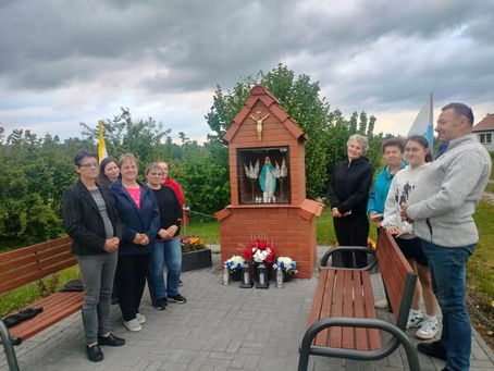 Koniec nabożeństw "majowych" - 31.05.2025r.