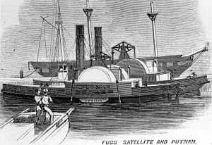 USS General Putnam with USS Satellite in