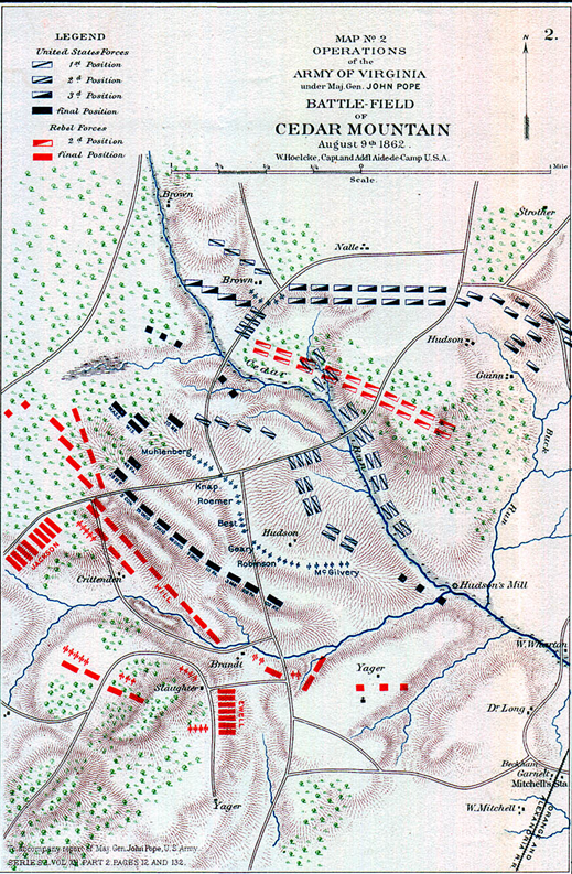 Battle-field of Cedar Mountain