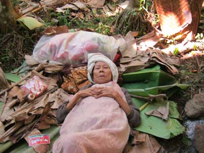 IDPs from recent attacks in Mone Township