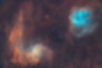 The Flaming Star Nebula in narrowband by Galactic Hunter
