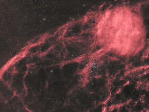 Messier 36 astrophotography with HA