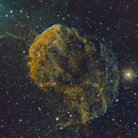 IC 443 the Jellyfish Nebula astrophotography