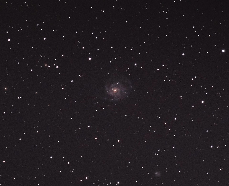M101 untracked dSLR Astrophotography