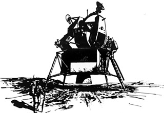 Apollo Landing Drawings 1969