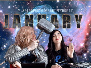 5 January Astrophotography Targets to Photograph this Month