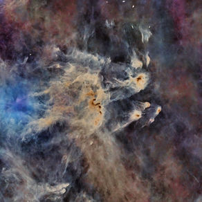 LDN 1089 nebula in Cepheus