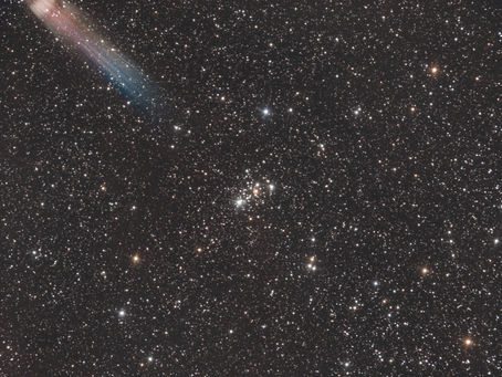 Messier 103 - Open Cluster in Cassiopeia with a Twist