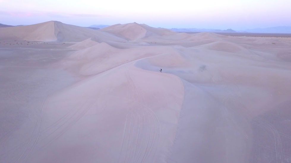 Thumbnail: Milky Way Panorama Above Sand Dunes
