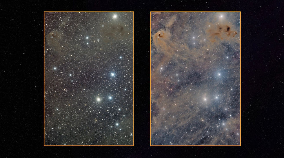 Thumbnail: NGC 1555 and Sh2-239 with Space Dust - Full Resolution Data + 4K Tutorial Video