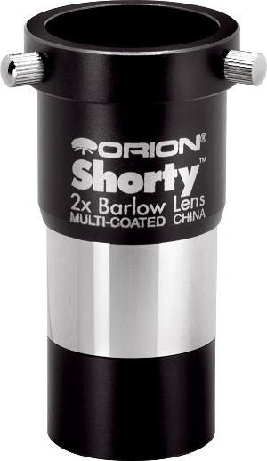 Orion Shorty 2x barlow for planetary imaging