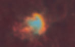 54 hours on the Pacman Nebula in narrowband