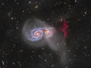 Messier 51 - The Whirlpool Galaxy | 531-Hour Astrophotography Collaboration