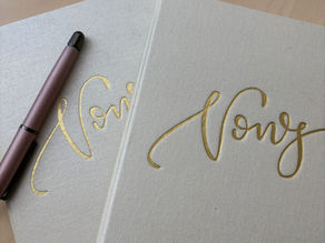 Vow booklets