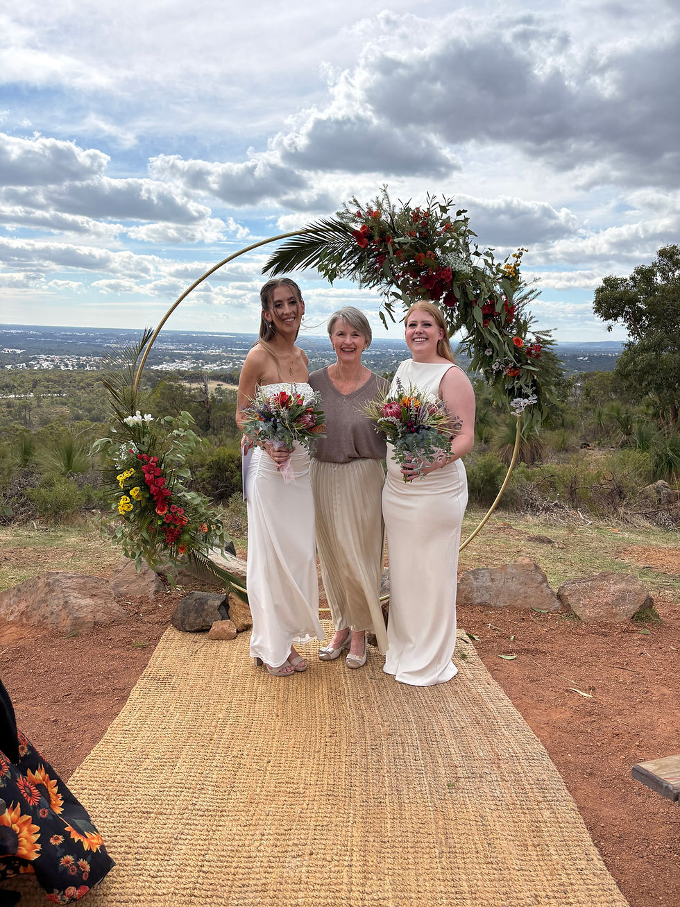 Same sex couple elopement Perth Hills