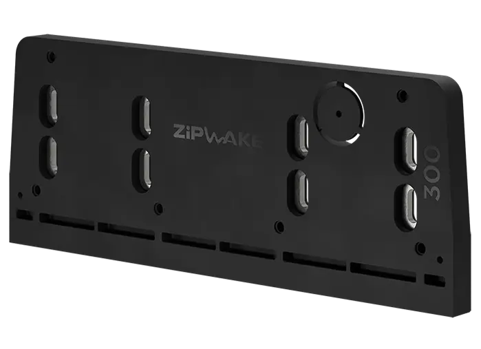 Black Zipwake adaptor plates