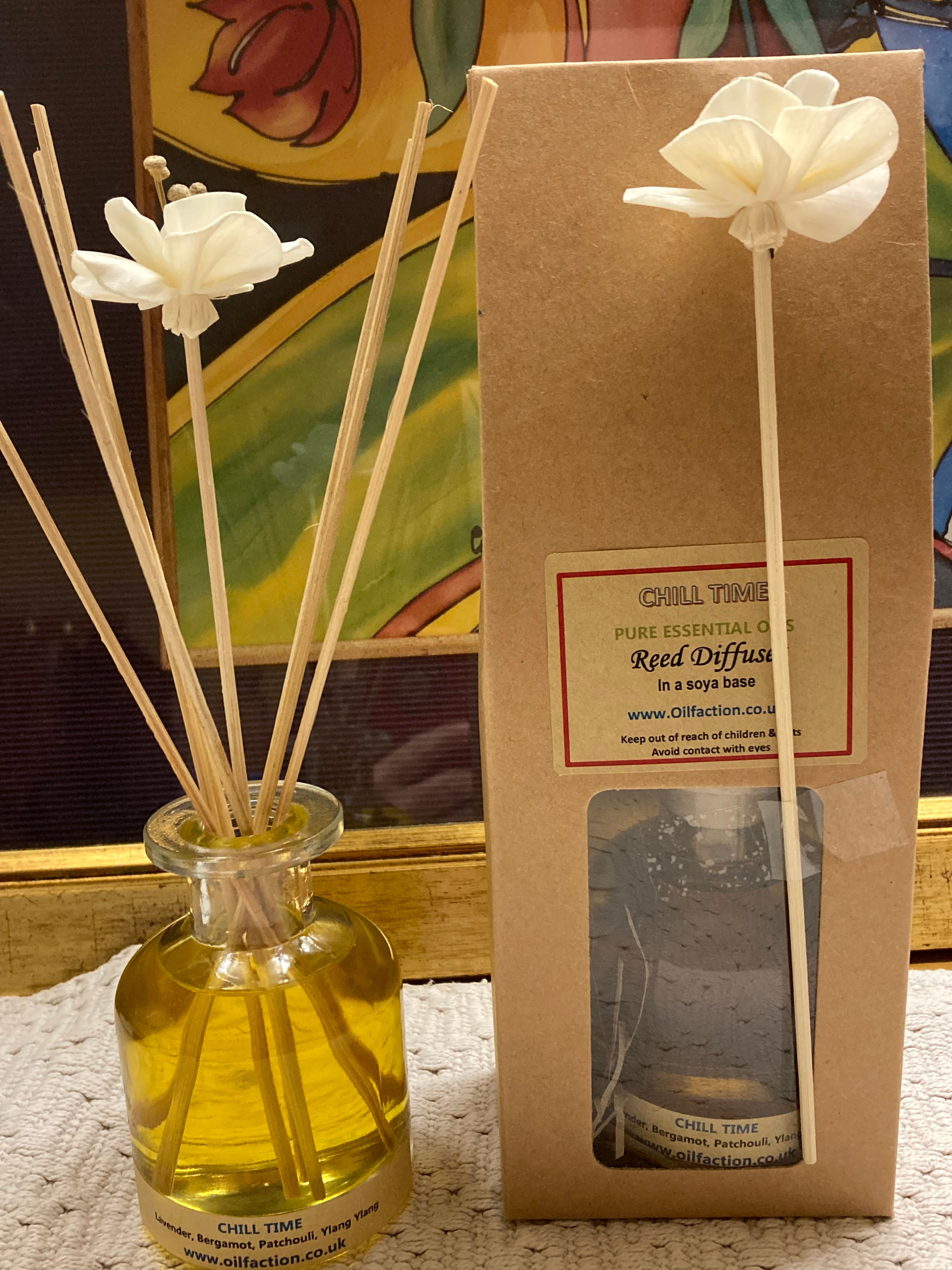 Chill Time Reed Diffuser Set
