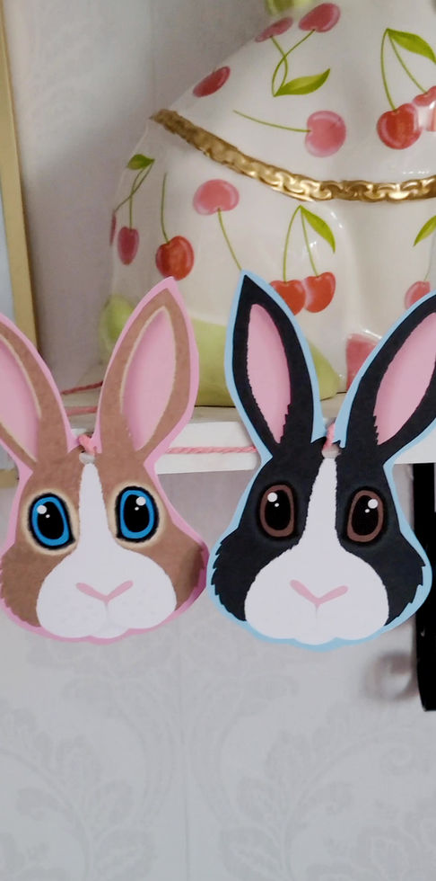 Dutch bunny home decor
