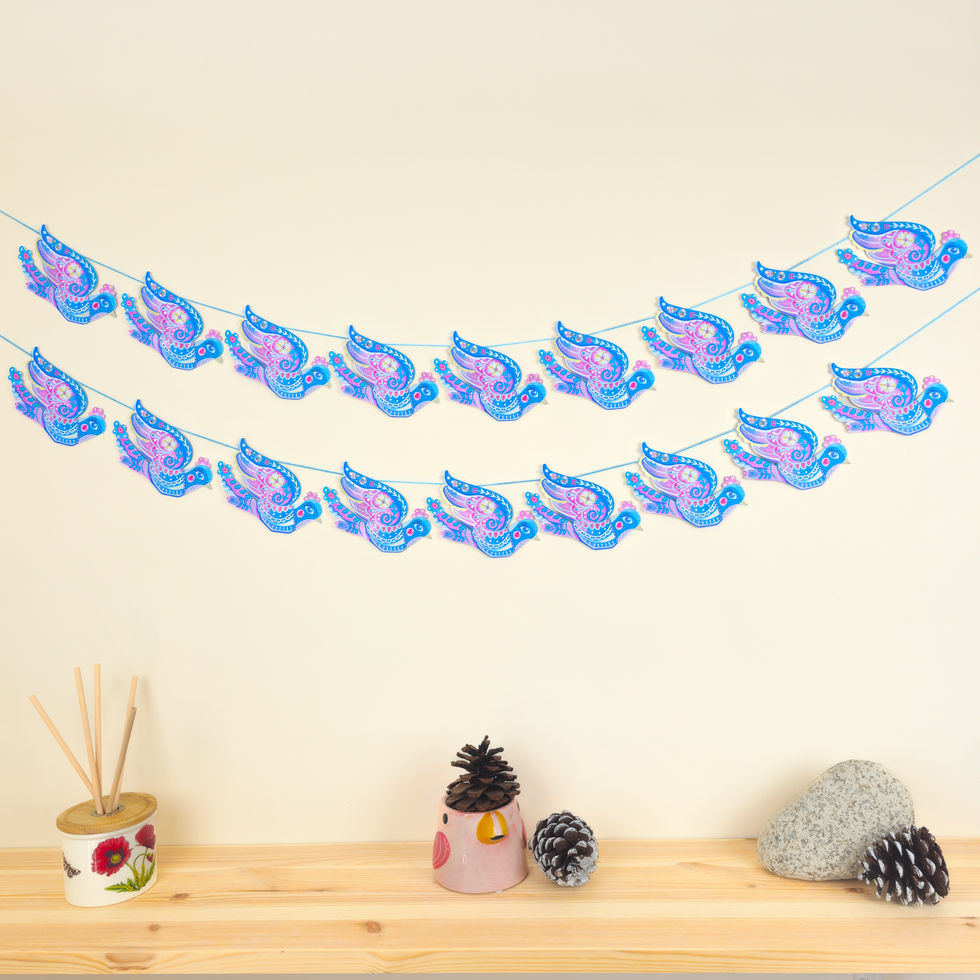 Handmade Bird Garland UK