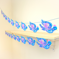 Folk Art Bird Bunting