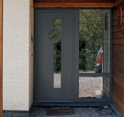 Voordeur met Zijlicht