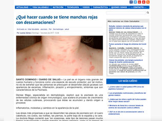 What to do when you have red scaly spots?