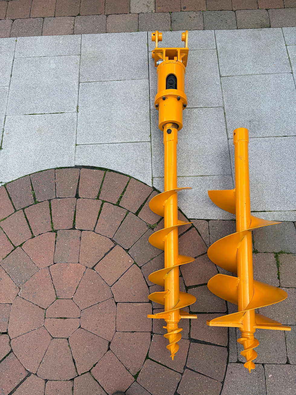 Thumbnail: Brand New Hydraulic Mini Digger Auger