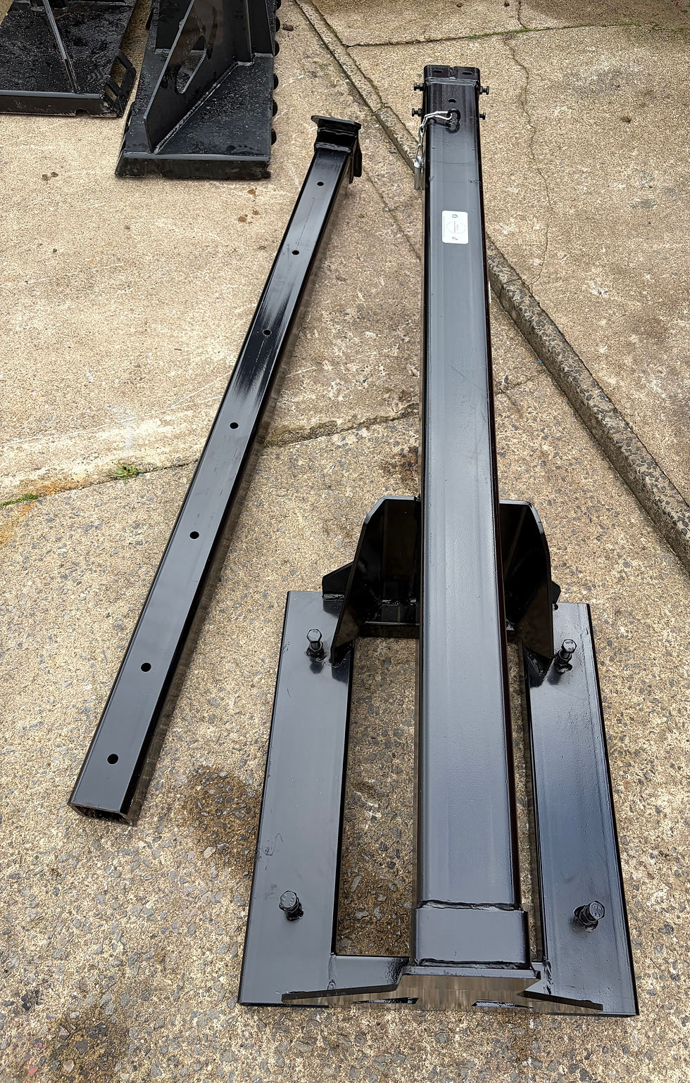 Thumbnail: Brand New Telehandler and Forklift Telescopic boom 1500kg lifting jib 
