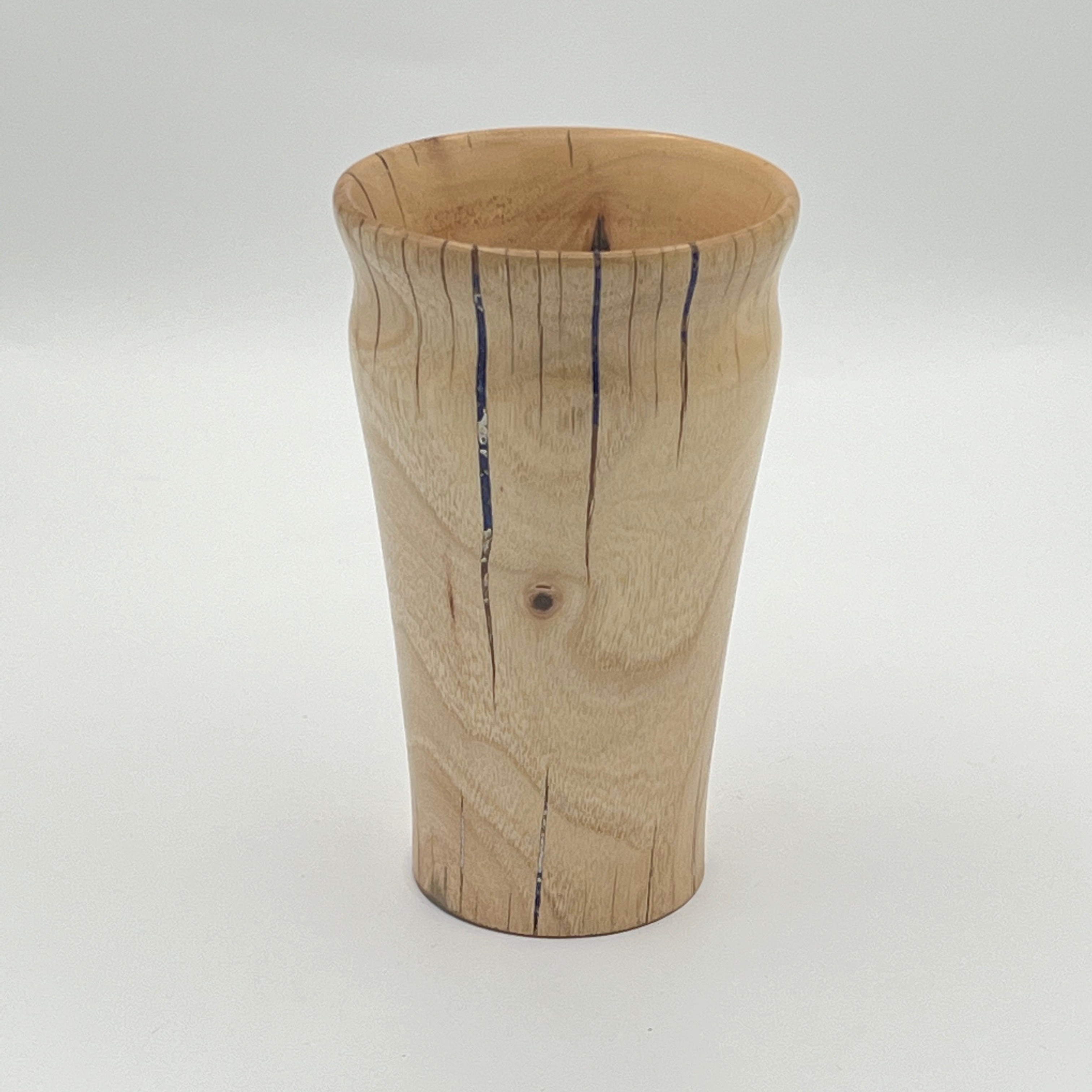 English Walnut Cola Vase