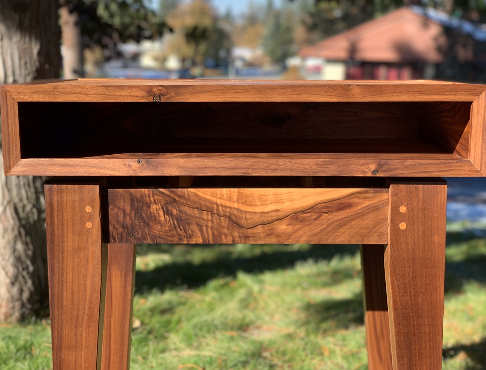 Walnut Side Table