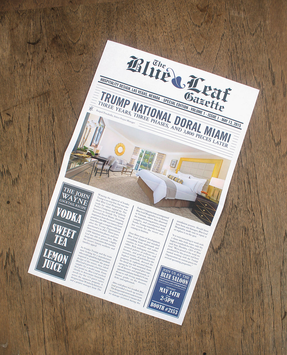 Blue Leaf Gazette