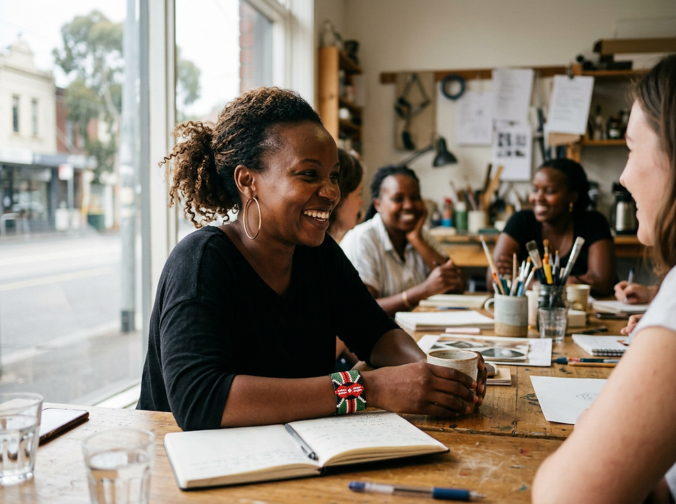 freepik_kenyan-woman-in-melbourne-victoria-seated-in-a-small-workshop-group-smiling-and-en