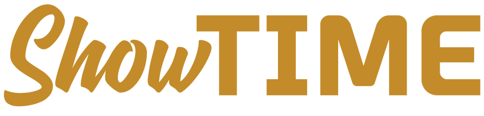 Show Time text logo