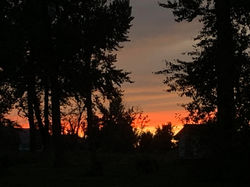 White Knob Sunset July 23, 2023