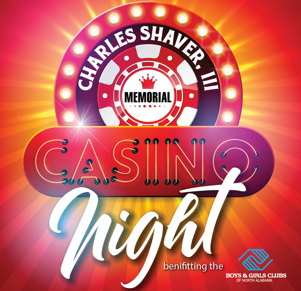 Boys and Girls club casino night invite