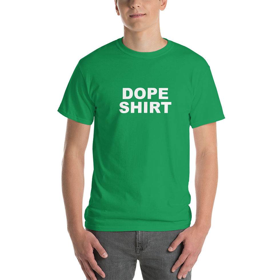 Thumbnail: DOPE SHIRT WHITE LOGO