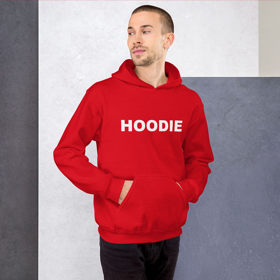 Thumbnail: HOODIE WHITE LOGO HOODIE