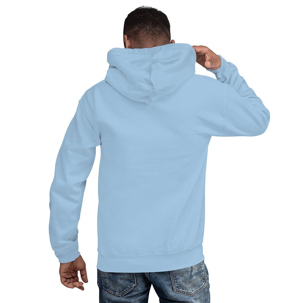 Thumbnail: BLACK HOODIE BLACK LOGO